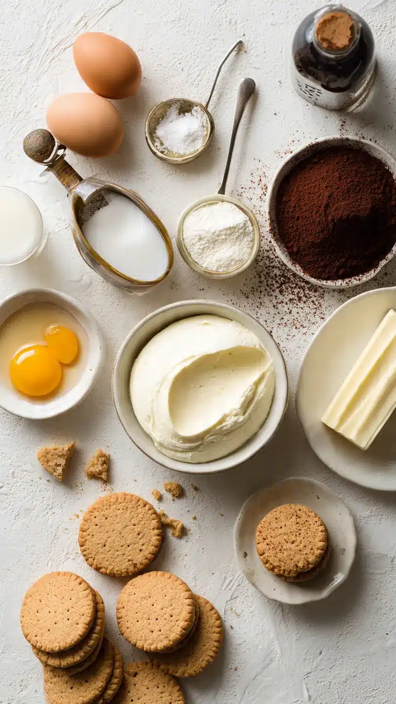 Schoko-Vanille-Quarkkuchen