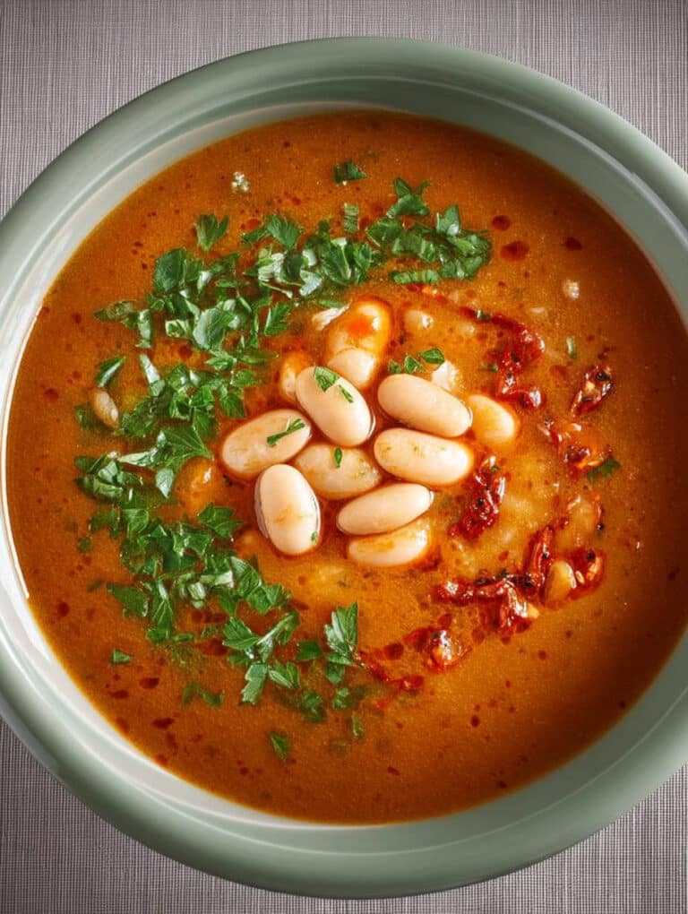 Albanische Weiße Bohnensuppe Rezept: Einfach, Herzhaft & Familientauglich