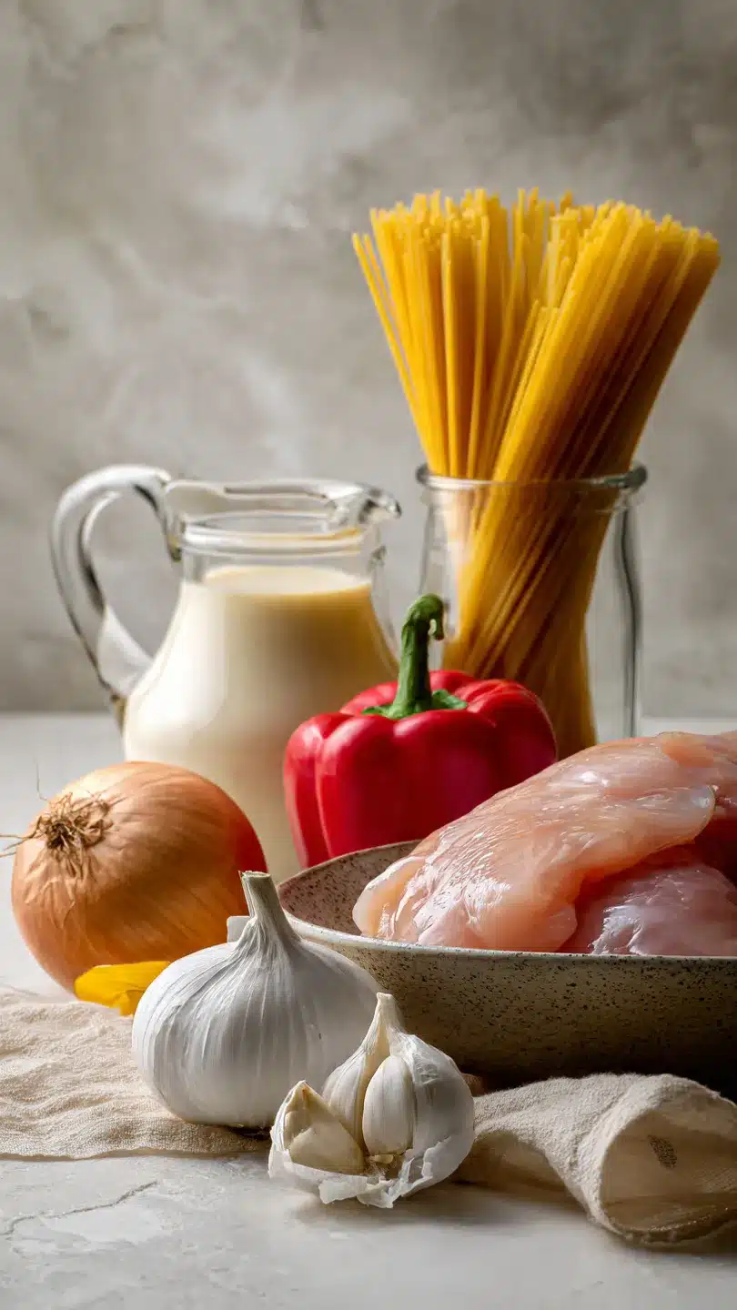 Cremige Protein Pasta