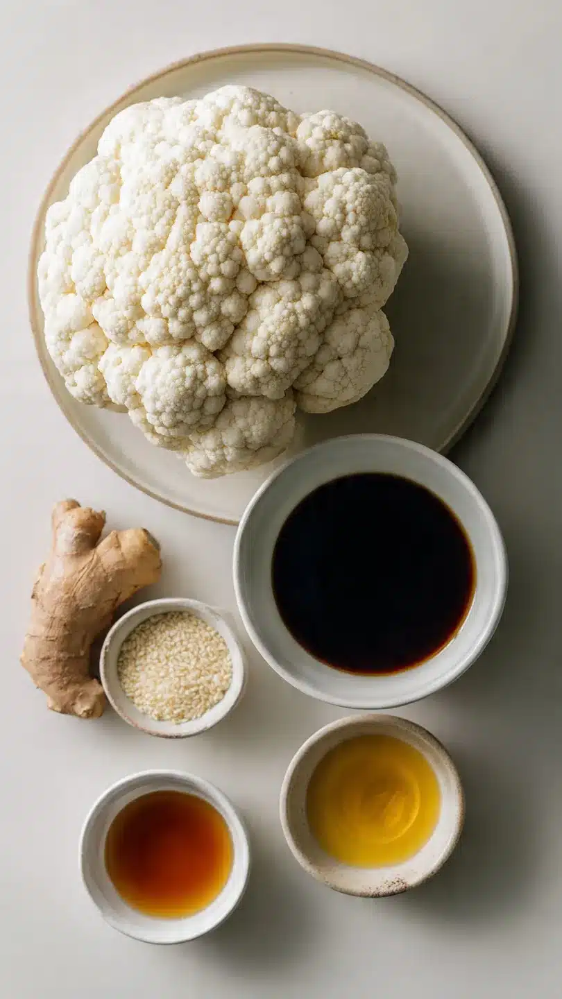 Knuspriger Ofen-Blumenkohl asiatisch