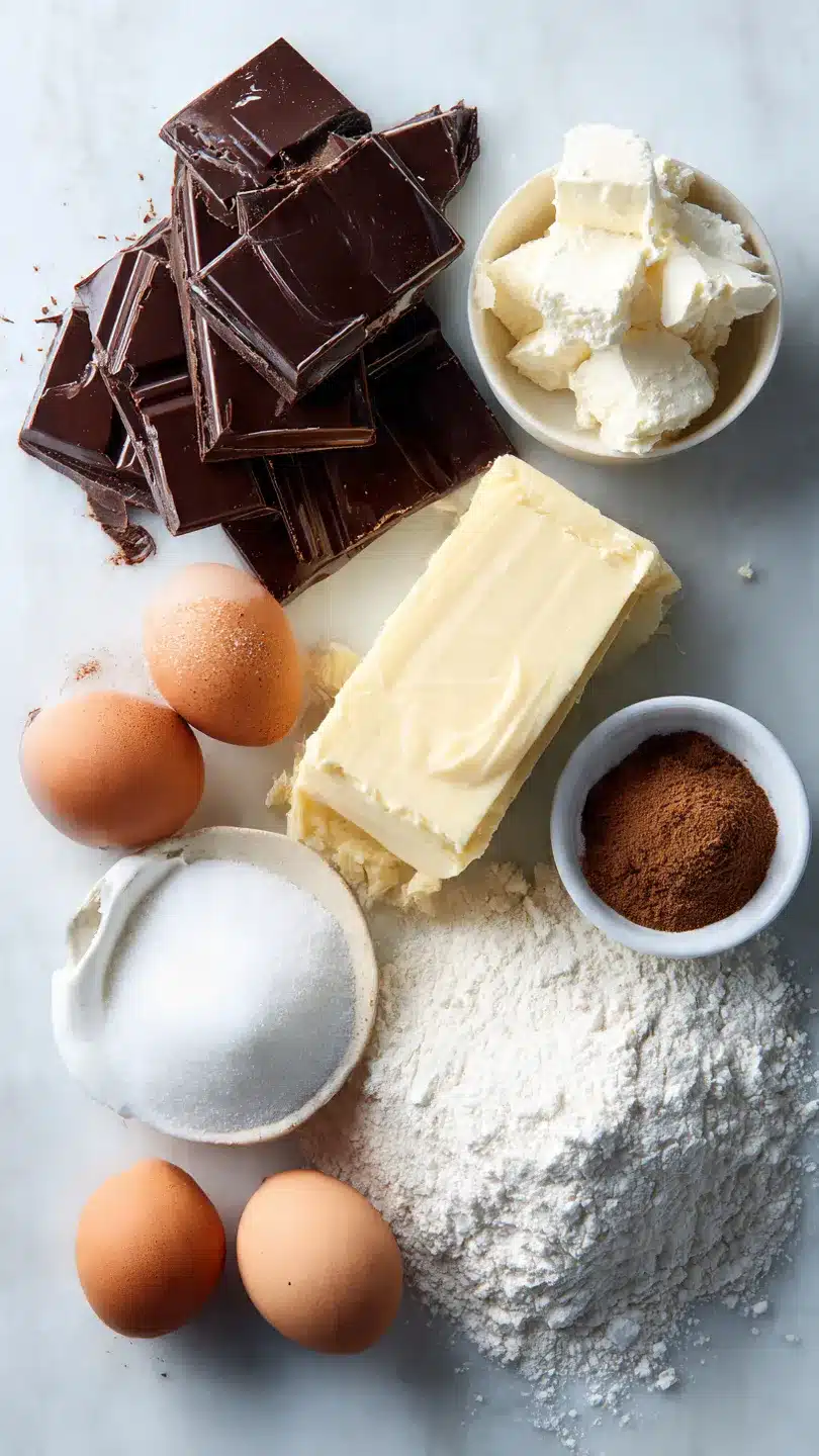 Käsekuchen-Brownies