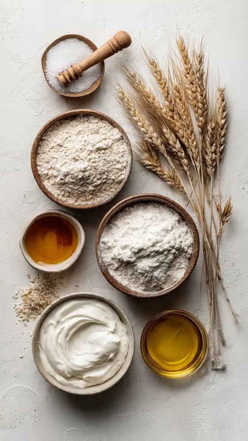 Dinkelbrot mit Joghurt