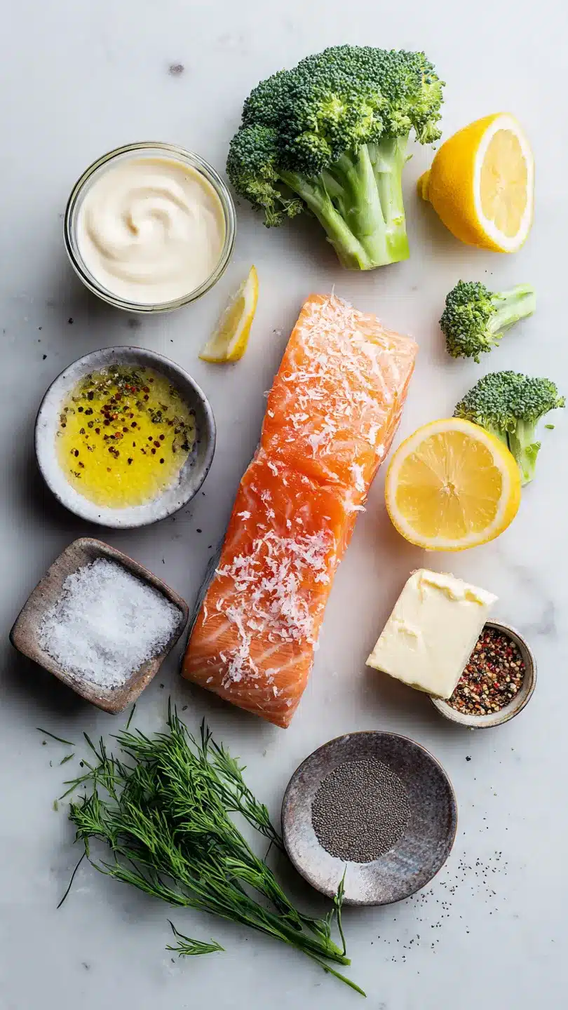 Lachs-Brokkoli-Gratin