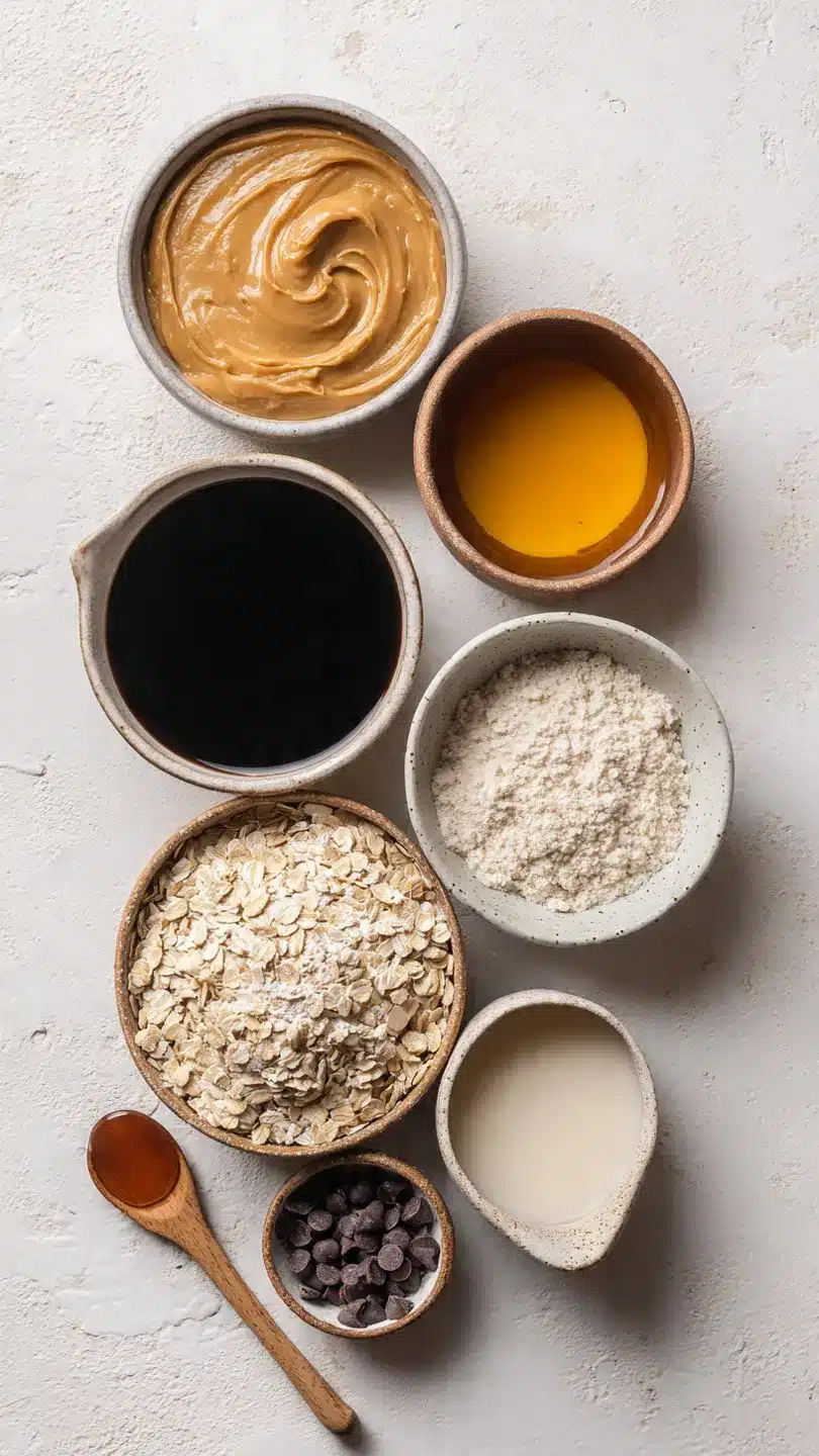 Haferflocken-Erdnussbutter-Cups