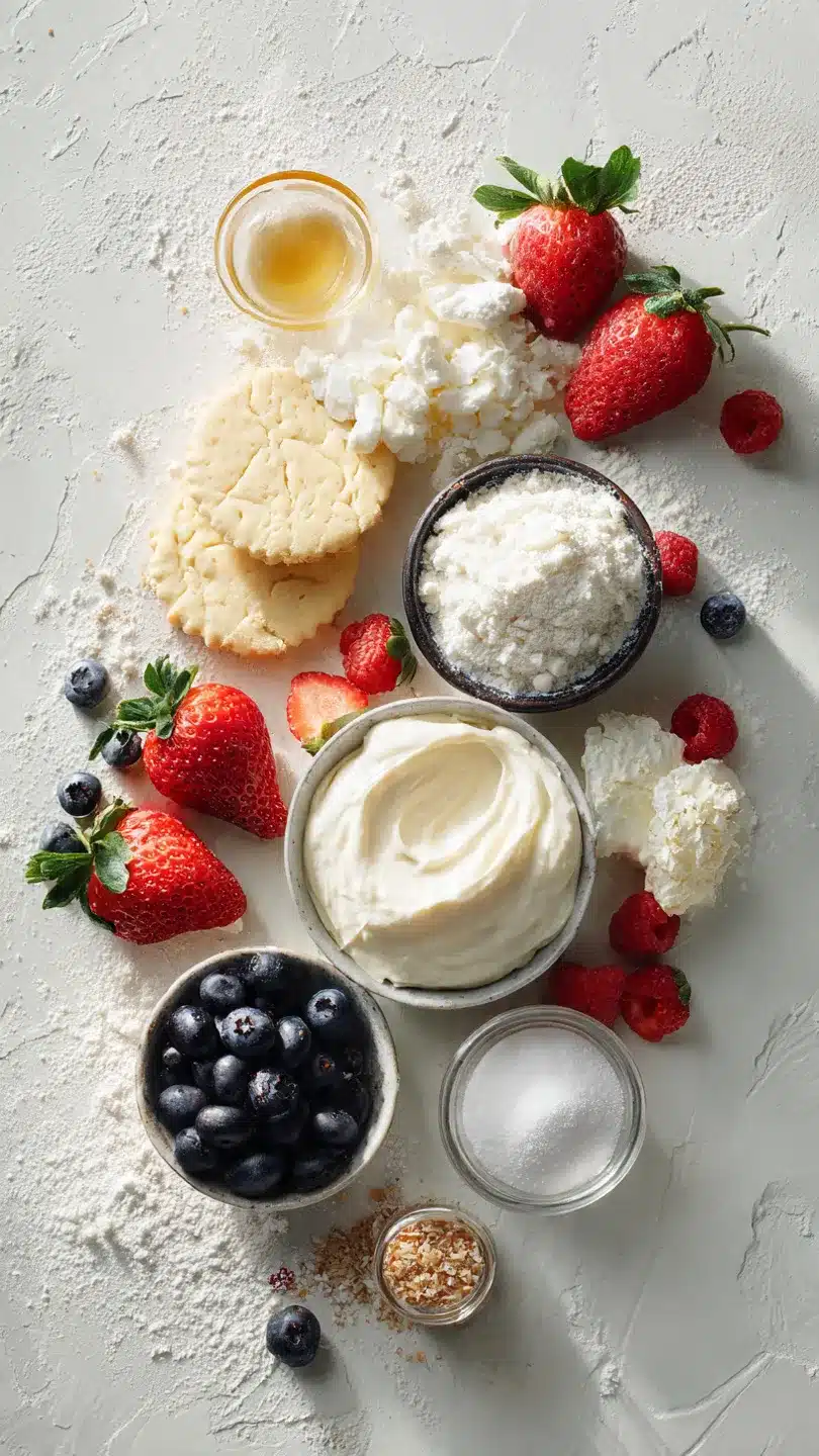 Butterkeks Dessert mit Quark und Sahne