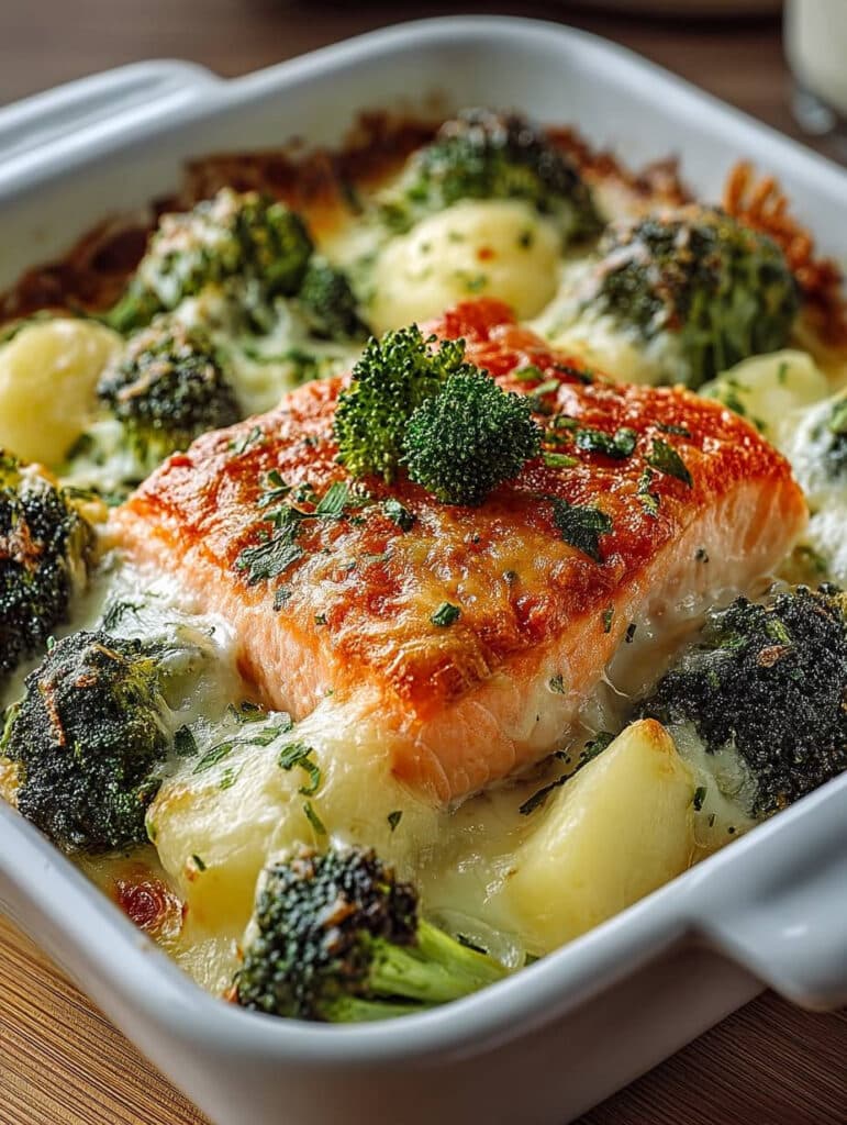 Lachs-Brokkoli-Gratin Rezept: Schnell, Einfach & Gesund für die ganze Familie