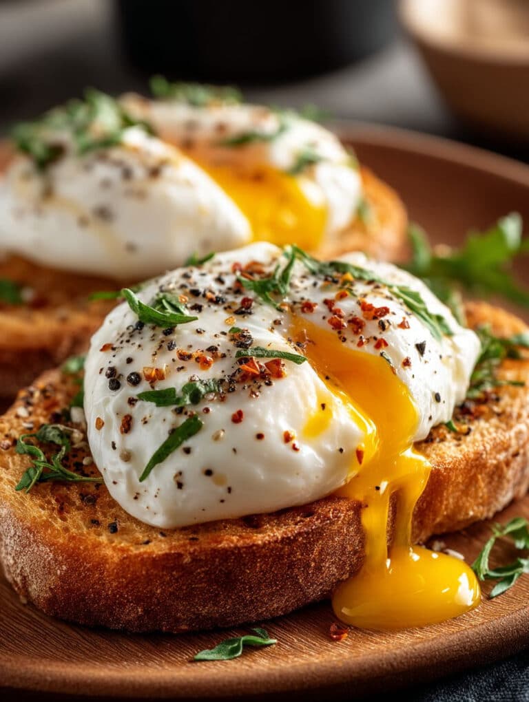 Pochierte Eier im Airfryer: Perfekt, Blitzschnell & Ohne Wasserbad