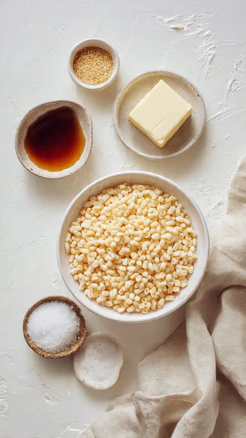 Karamellisierter Puffreis (eine Leckerei ohne Backen)