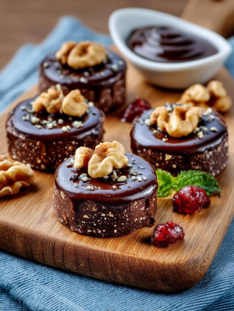 Walnuss Dattel Pralinen ohne Zucker | Gesundes, Veganes Rezept in 15 Minuten