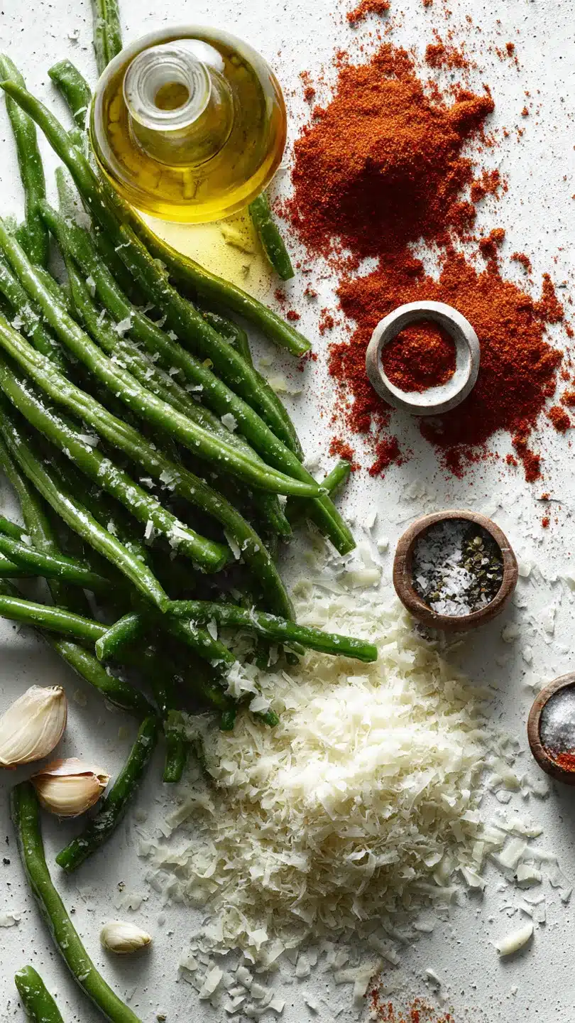 KOSTLICHE PARMESAN Bohnen Delikatesse