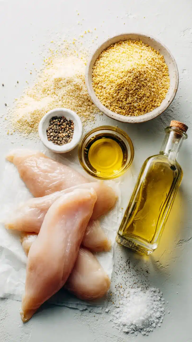 Knusprige Air Fryer Hähnchenstreifen mit Honig-Senf-Sauce