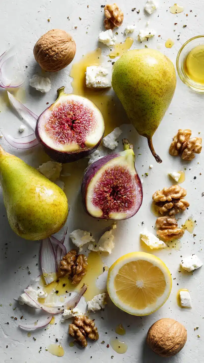 Köstlicher Birnen-Feigen-Salat für jeden Anlass