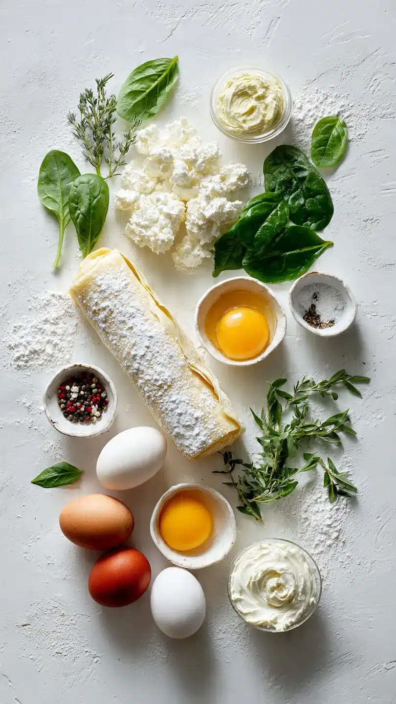 Hüttenkäse-Spinat-Quiche