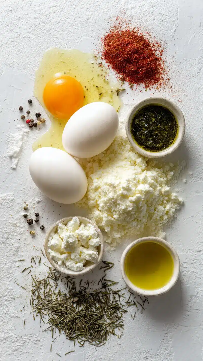 Hüttenkäse-Ei-Auflauf