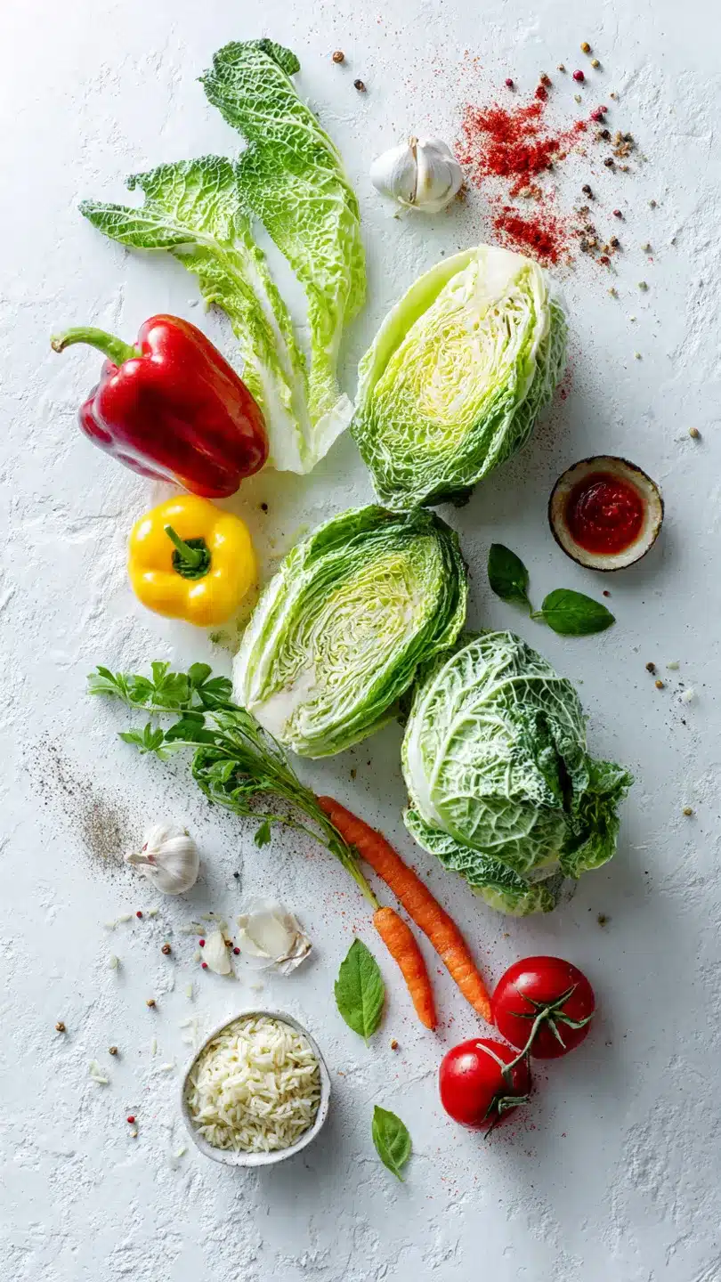 Vegetarische Kohlrouladen