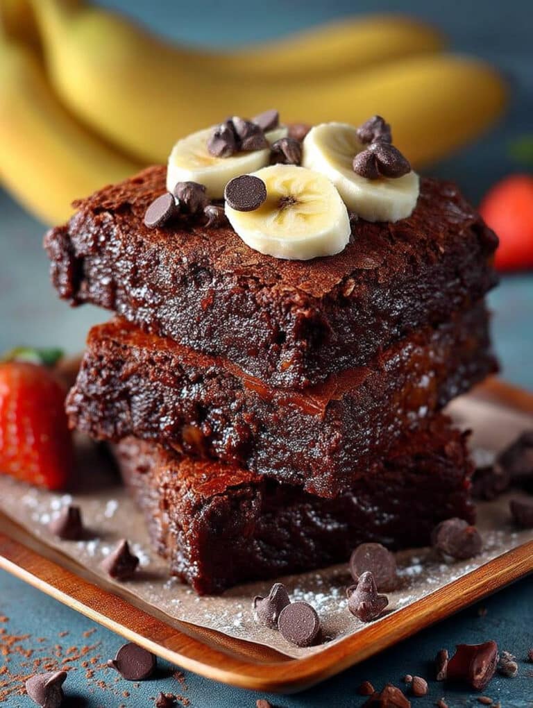 Bananen Brownies: Saftig, Schokoladig & Schnell Gemacht | Gesundes Rezept