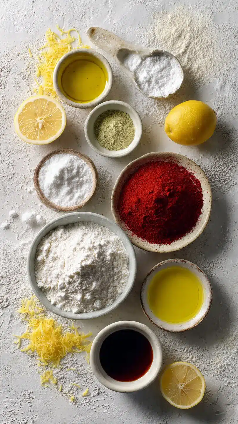 Zitronen-Crinkle-Kekse