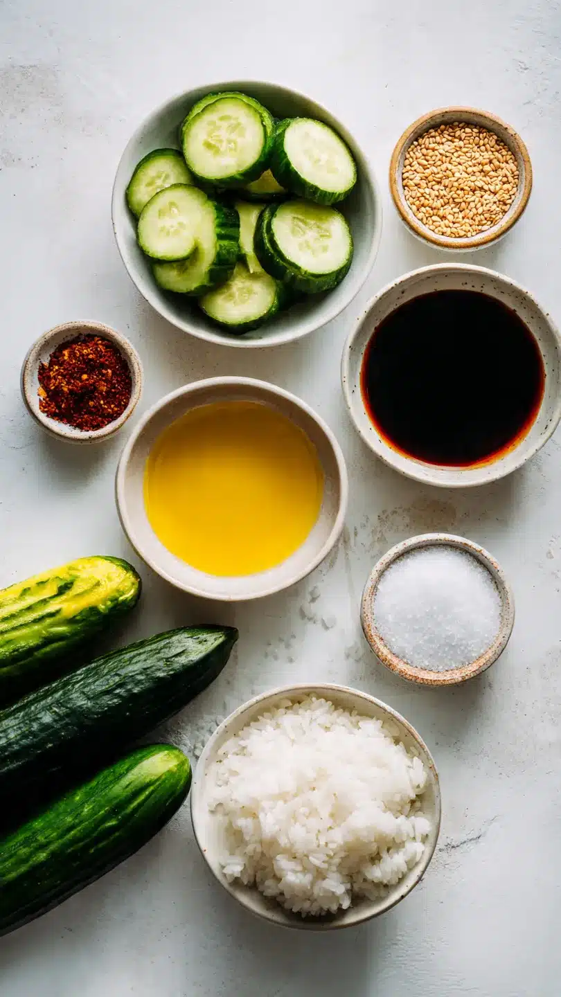Japanischer Gurkensalat GESUND, EINFACH, GLUTENFREI & VEGAN