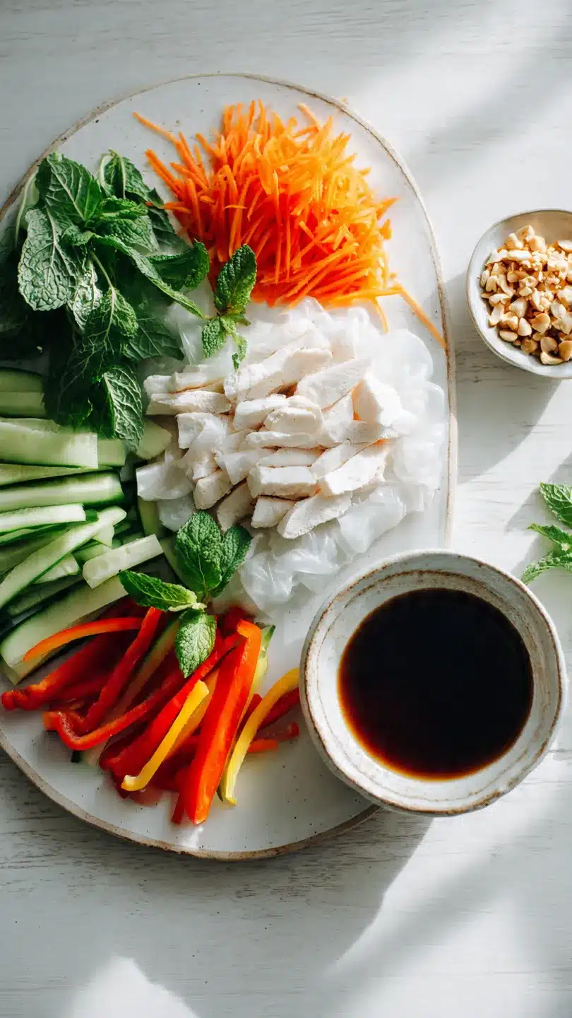 Knusprige Reispapier-Frühlingsrollen ganz einfach selbst machen