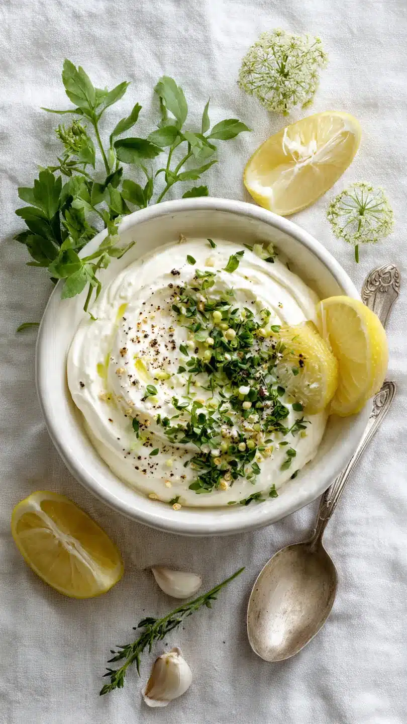 Knoblauch Kräuter Frischkäse