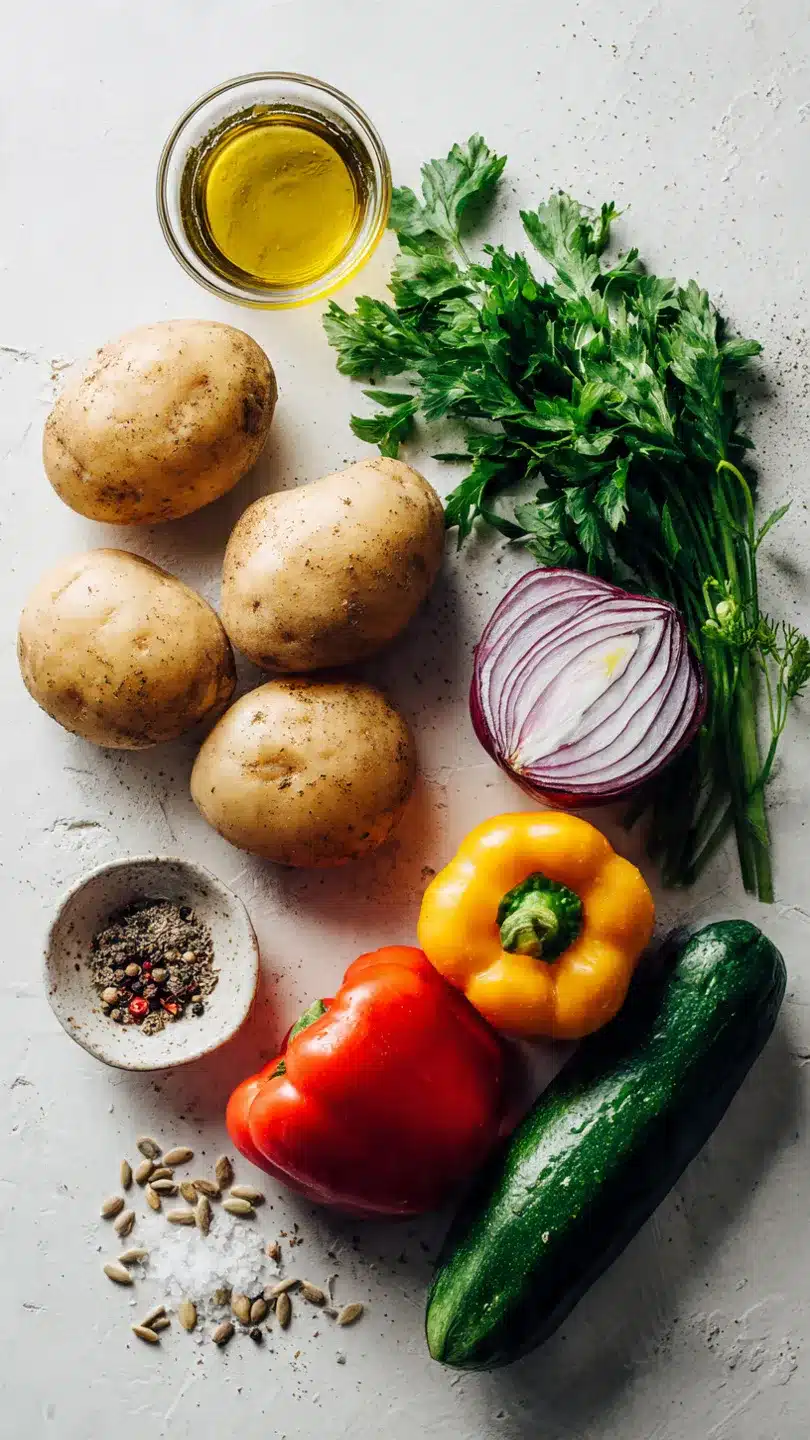 Knuspriger Kartoffelsalat