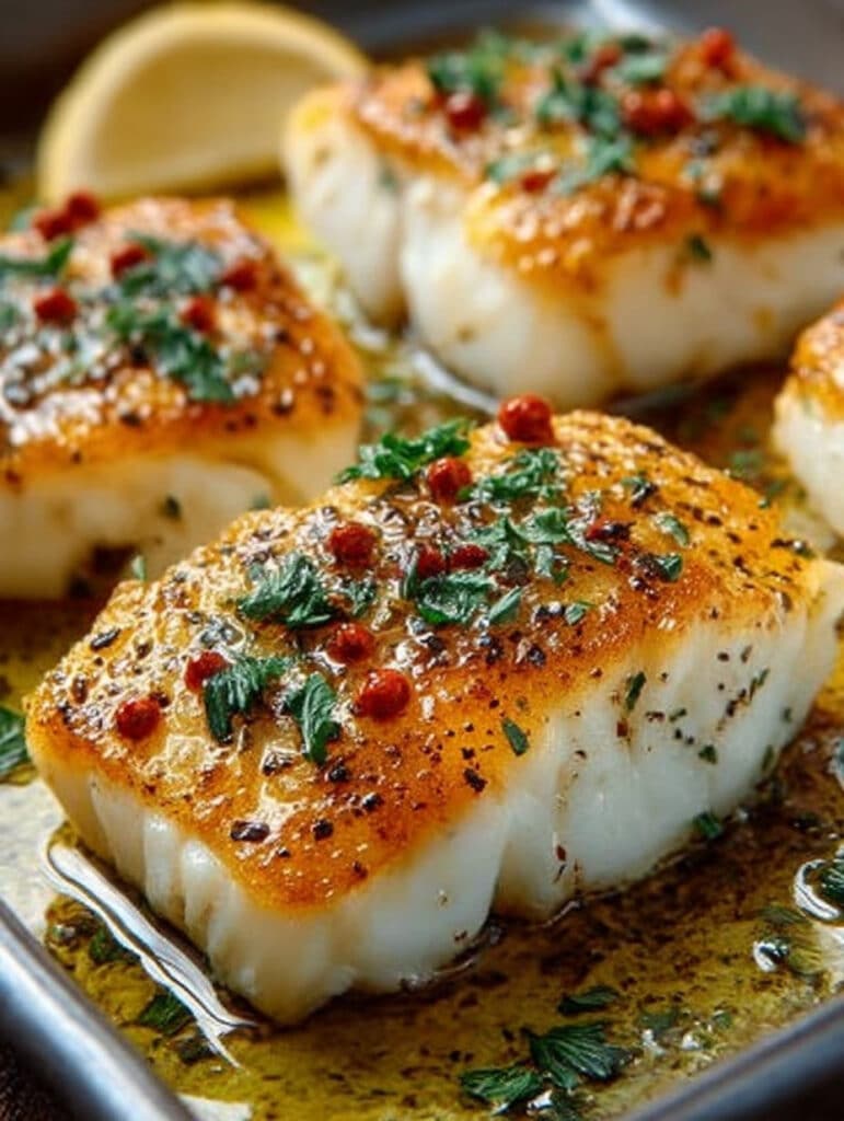 Zitronen-Knoblauch Kabeljau Rezept: Einfach, Schnell & Gesund aus dem Ofen