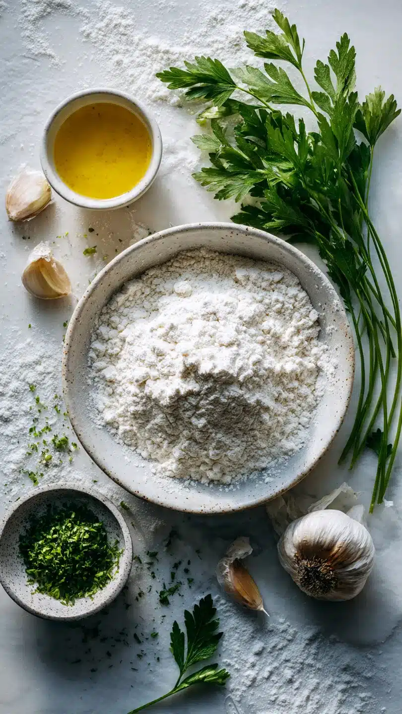 Ruck Zuck Knoblauchfladen ohne Hefe