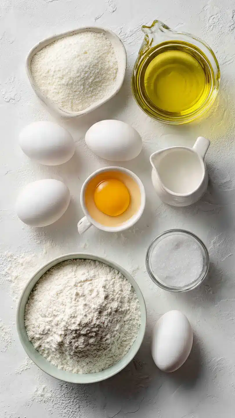 Der perfekte Teig für Biskuitrollen