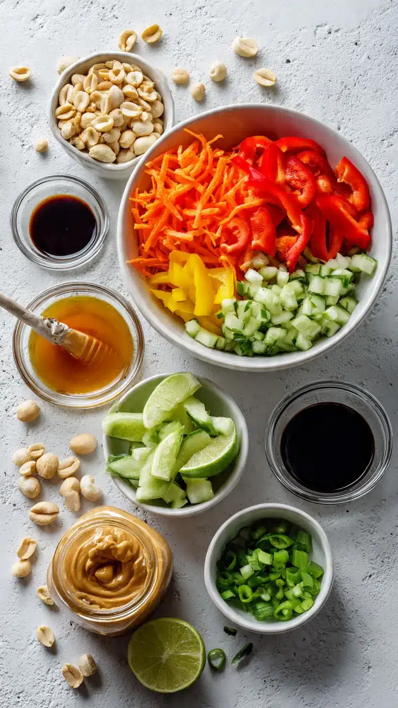 Erdnuss-Knusper-Salat