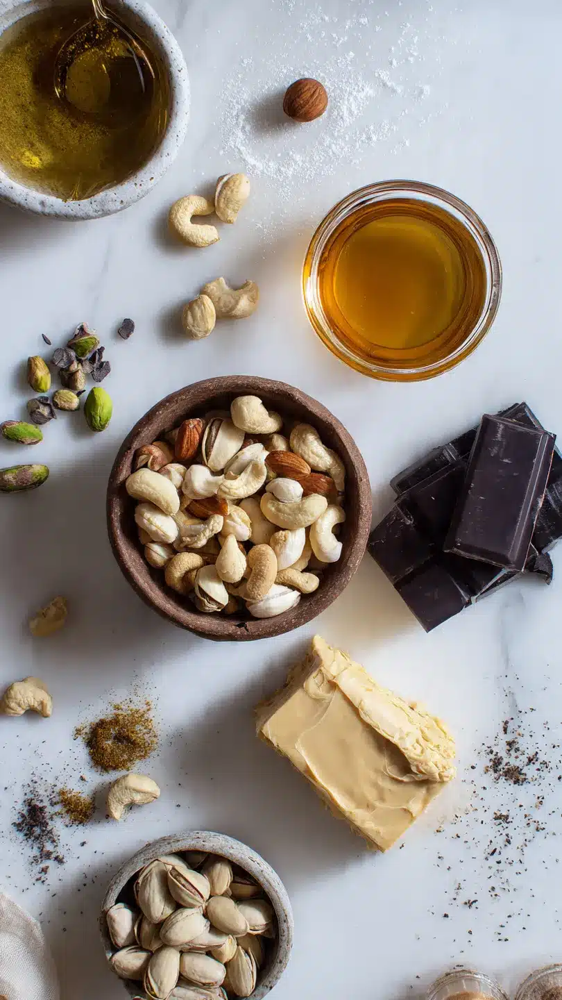 Köstliche Nuss-Nougat-Schnitten