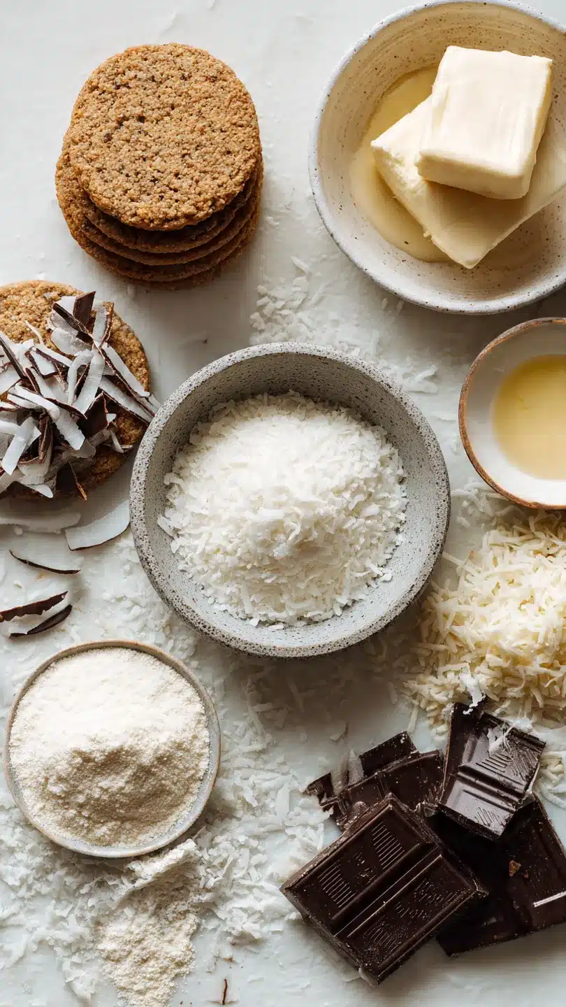 Schoko Kokos Duo Schnitten