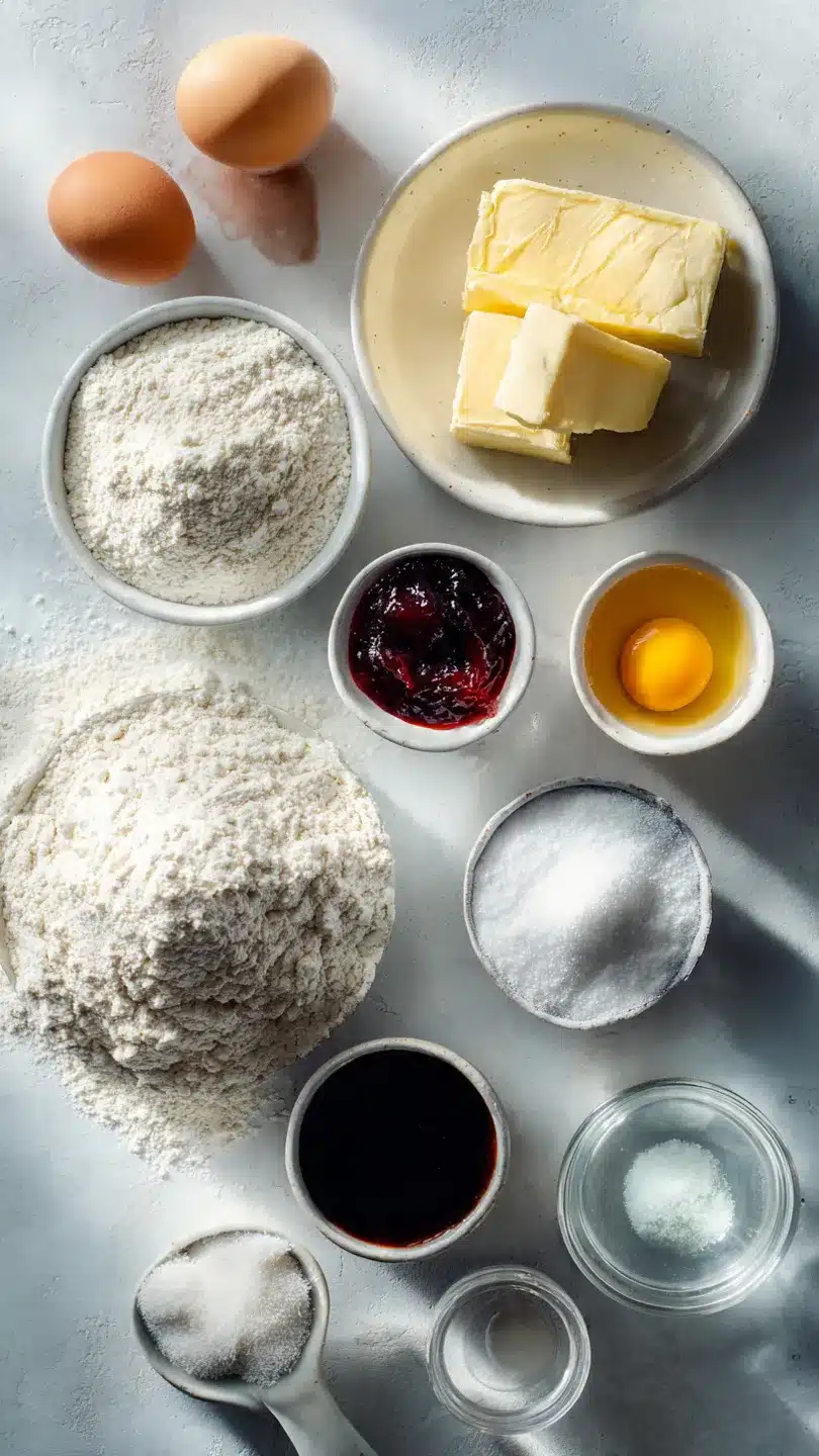 MARMELADEN-KÜSSCHEN VOM BLECH