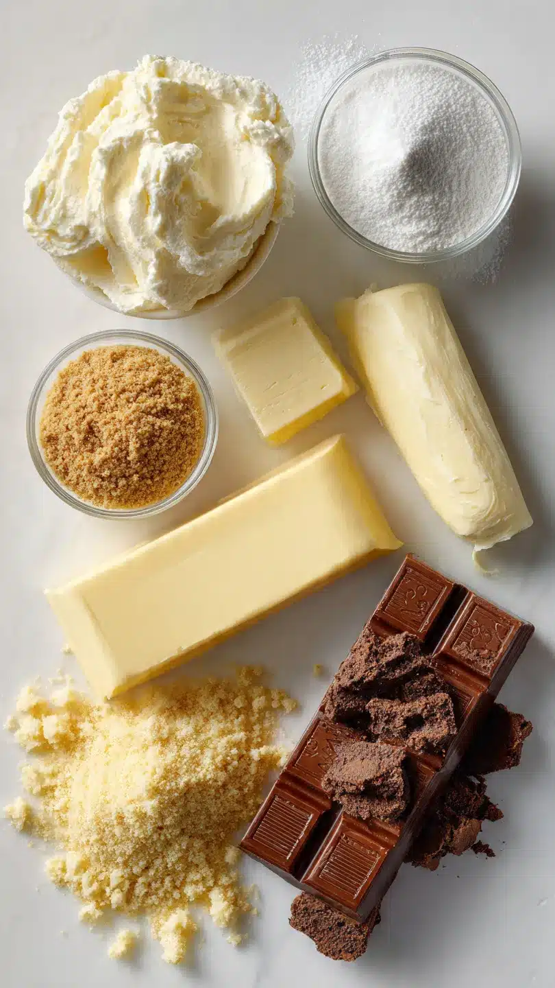 KÄSEKUCHEN MIT KINDERRIEGEL & VANILLEPUDDING