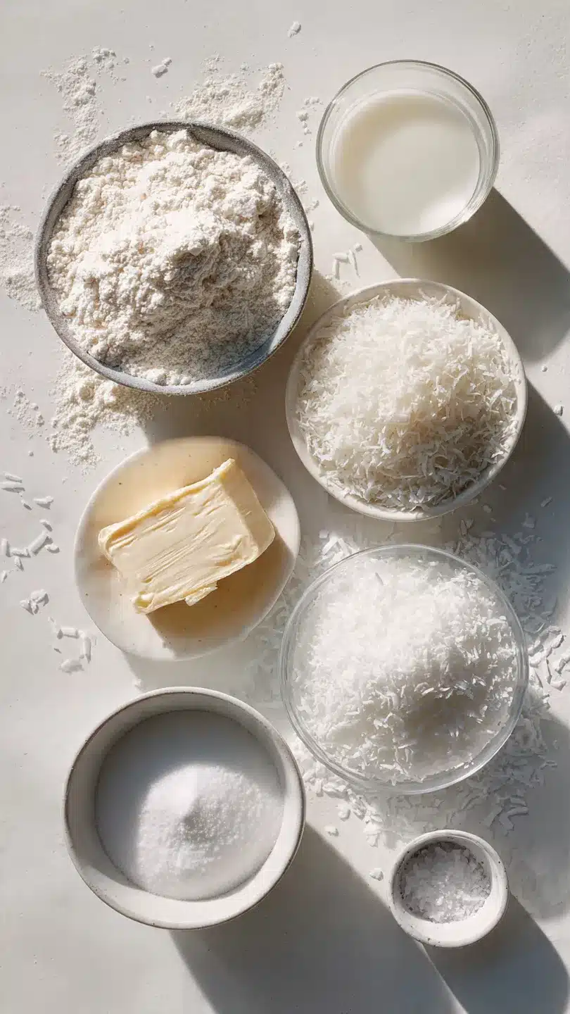 Kokos – Sahne – Kipferl