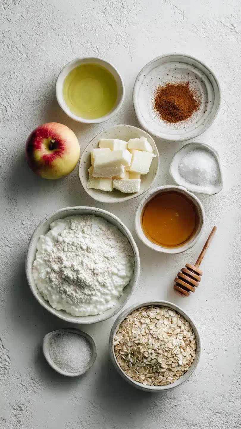 zum Abnehmen: Apfel-Quark-Kekse 62kcal, 4g P