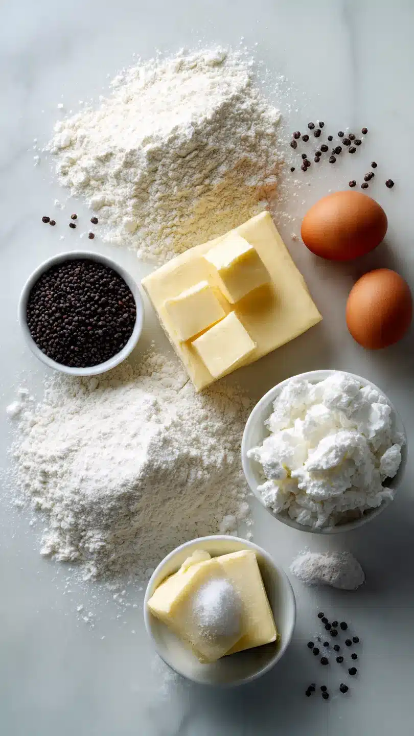 Mohnkuchen mit Schmand