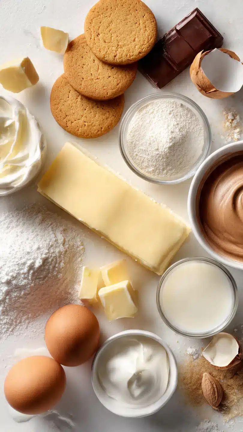 NUTELLA SCHOKO KÄSEKUCHEN MIT SCHOKOBODEN