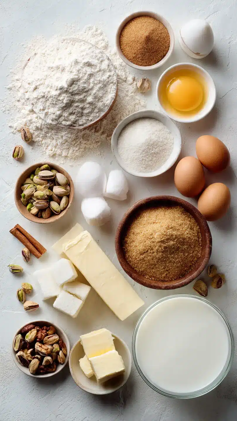 Köstliche Pistazien-Zimtschnecken