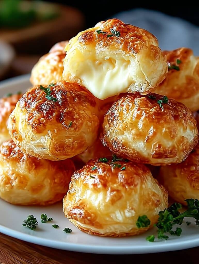 Knusprige Käse Puff Snacks: Einfaches & schnelles Blätterteig Rezept
