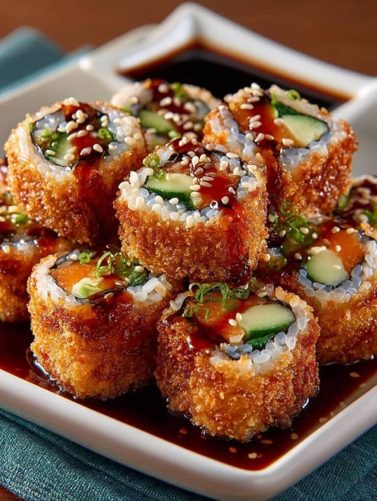 Knusprige Sushi-Rollen: Einfaches Rezept für den perfekten Crunch