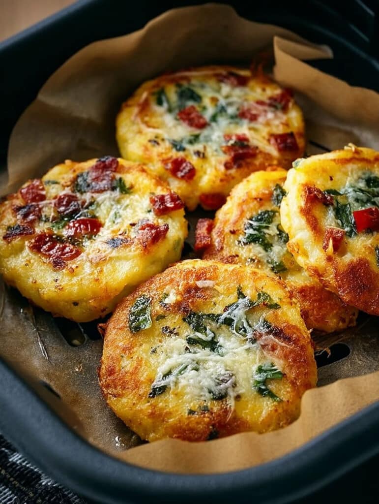 Knödeltaler aus der Heißluftfritteuse: Knusprig, saftig & schnell zubereitet