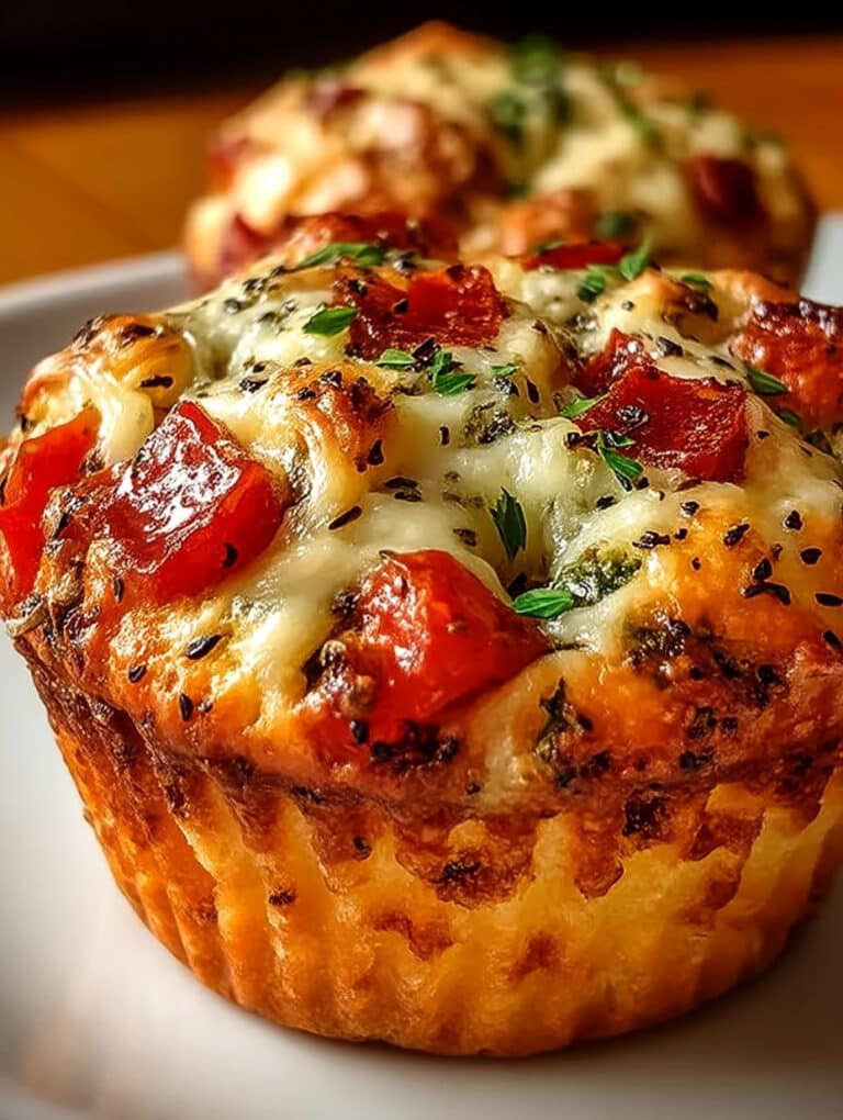 Pizza-Muffins Rezept: Blitzschnell, einfach & unwiderstehlich lecker für Familie & Party