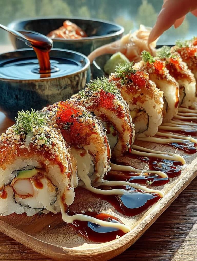 California Crunch Roll Sushi Rezept: Knusprig & einfach selber machen
