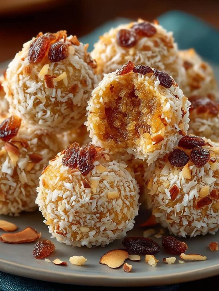 Süße Mandel-Kokos-Kugeln Rezept: Einfach, Schnell & Ohne Backen