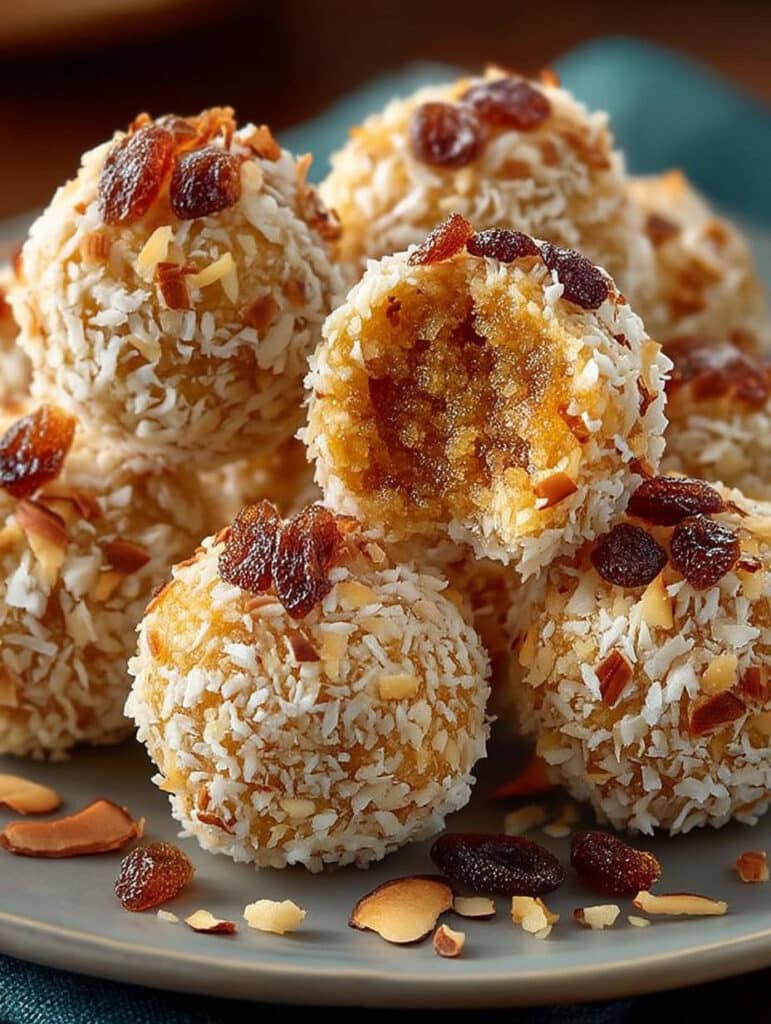 Süße Mandel-Kokos-Kugeln Rezept: Einfach, Schnell & Ohne Backen
