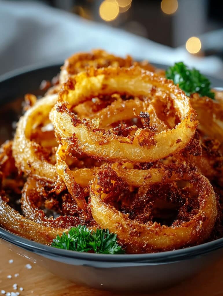Krosse Zwiebelringe: Einfaches Rezept für unwiderstehliche Knusprigkeit