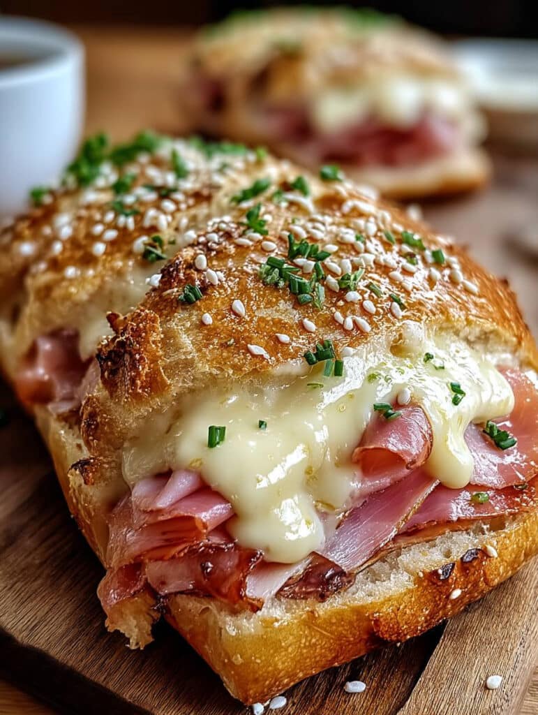 SEO-Optimierter Titel: Köstliches Handbrot mit Putenfleisch & Käse: Schnelles & gelingsicheres Rezept