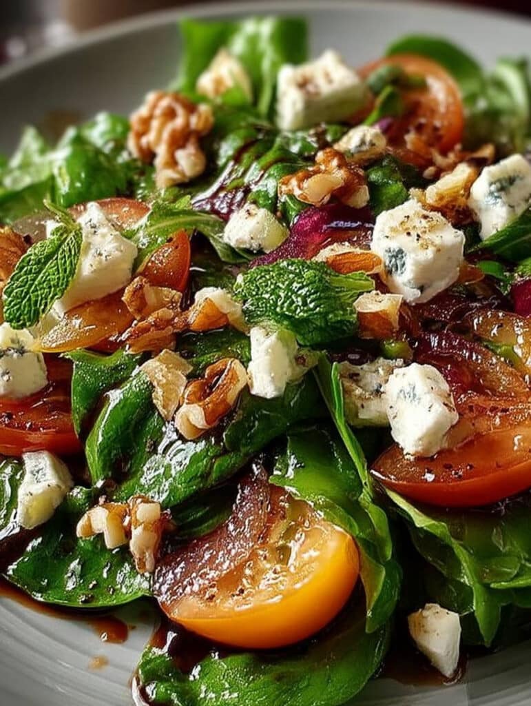 Feldsalat mit Walnüssen & Feta: Schnelles & gesundes Rezept für perfekte Beilage