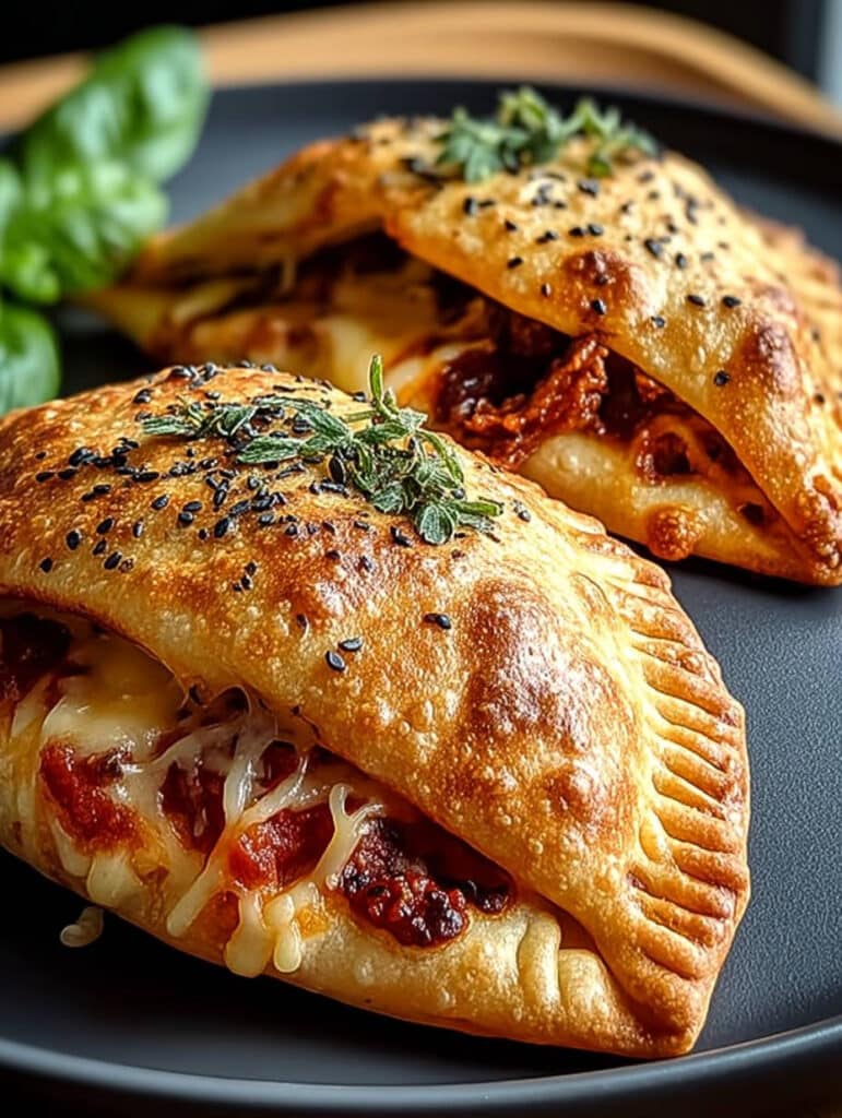 Mini-Calzones aus dem Air Fryer: Knusprige Leckerbissen in Rekordzeit