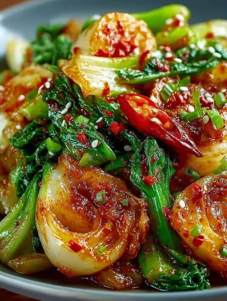 Schnelles Chinakohl-Pfannengericht: Gesund, einfach & lecker